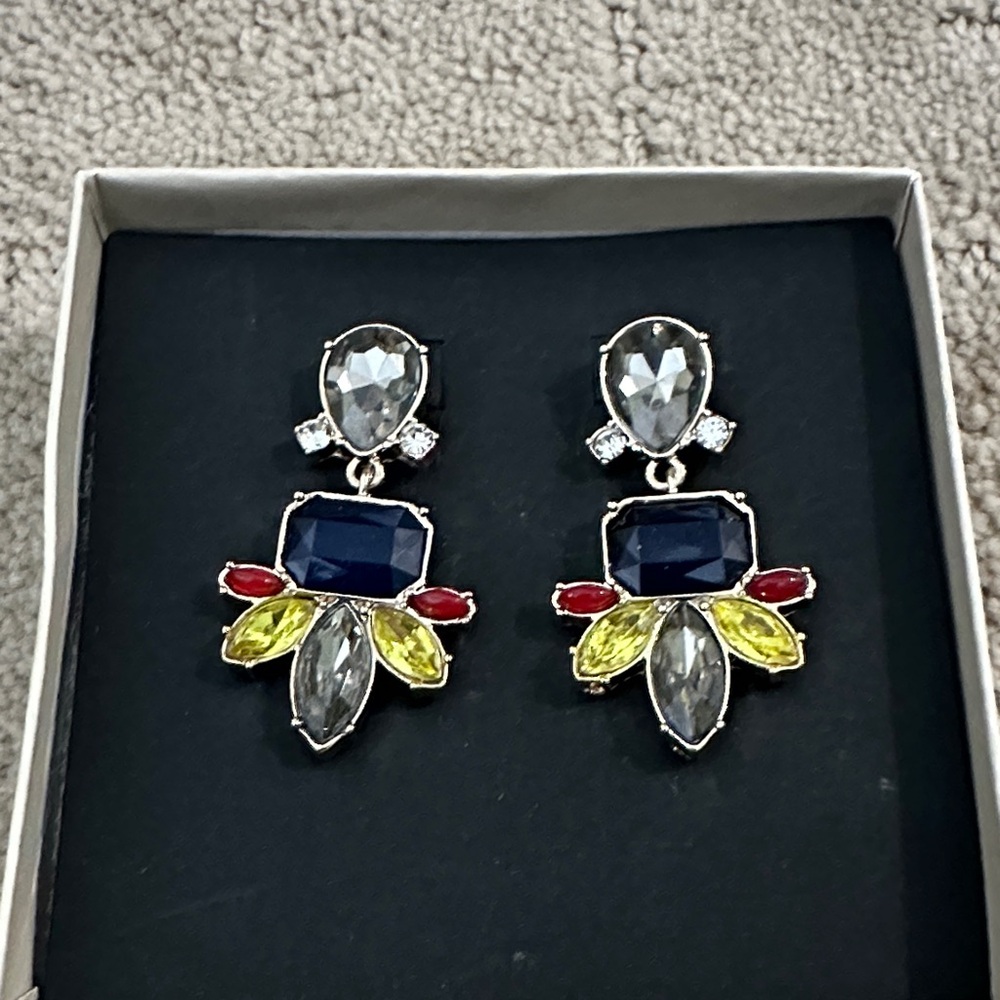 Banana Republic Multicolor Drop Earrings NEW